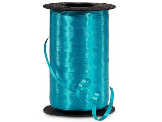Turquoise Curling Ribbon 3/16in x 500yd - Toy World Inc
