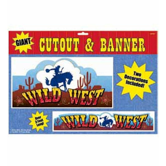 Western Giant Banner - Toy World Inc