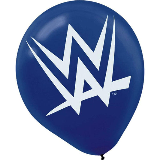 WWE Party Latex Balloon 6ct - Toy World Inc